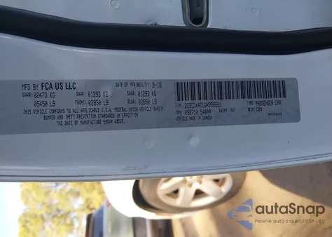 2016 Dodge Charger Police from USA, damaged, VIN 2C3CDXAT1GH356681